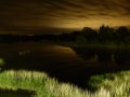 Night view of Cotswold Water Park